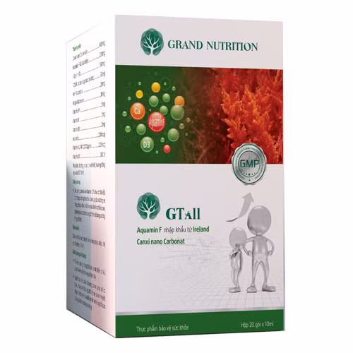 Sản phẩm của Công ty cổ phần Grand Nutrition nằm trong danh sách vi phạm