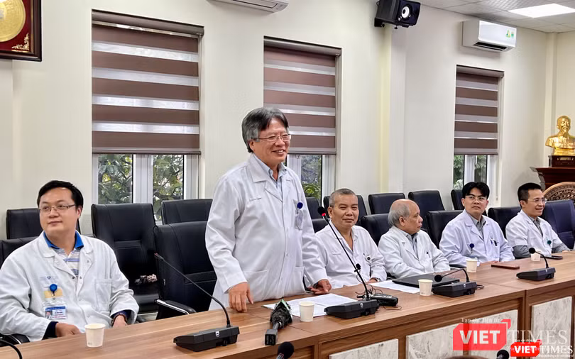 GS.TS. Trần Bình Giang - Giám đốc BVHN Việt Đức: Thành công này là món quà của BV gửi đến người dân cả nước GS.TS. Trần Bình Giang - Giám đốc BVHN Việt Đức: Thành công này là món quà của BV gửi đến người dân cả nước