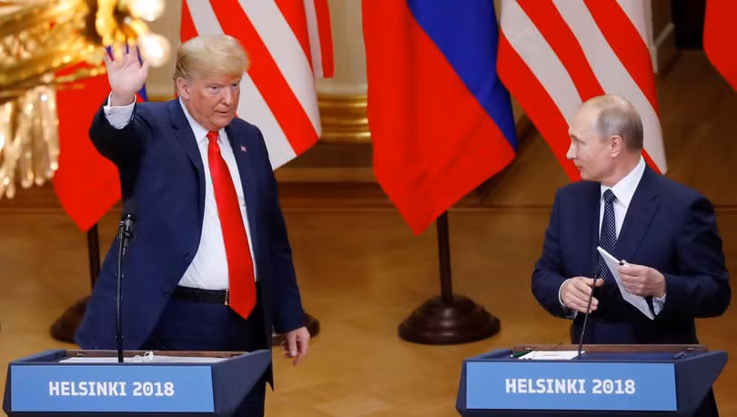 Hai ông Putin và Trump tại Helsinki
