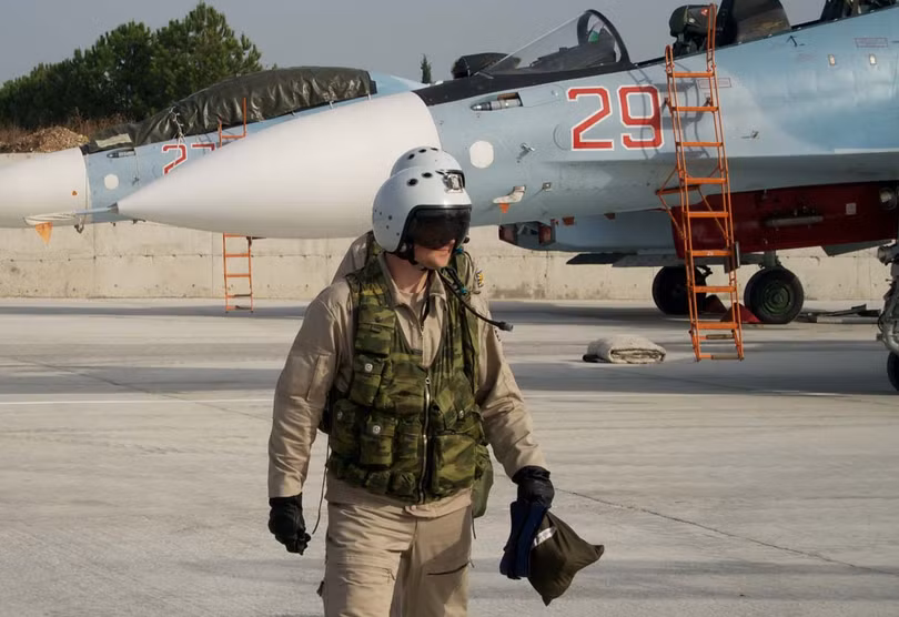 Phi công Nga tham gia chiến dịch quân sự tại Syria