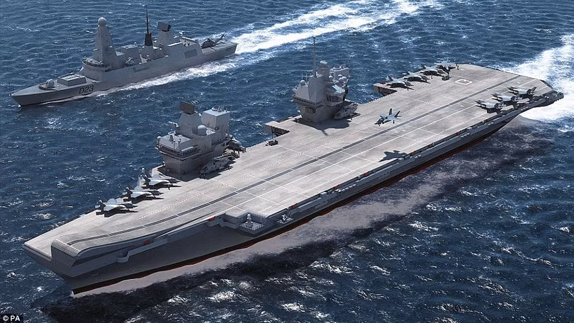 Tàu sân bay Anh HMS Queen Elizabeth