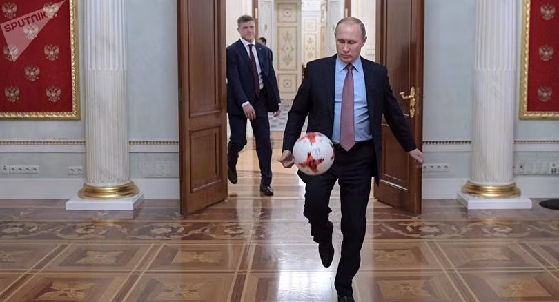 Ông Putin tự tin sẽ thắng lớn với World Cup 2018 Ông Putin tự tin sẽ thắng lớn với World Cup 2018
