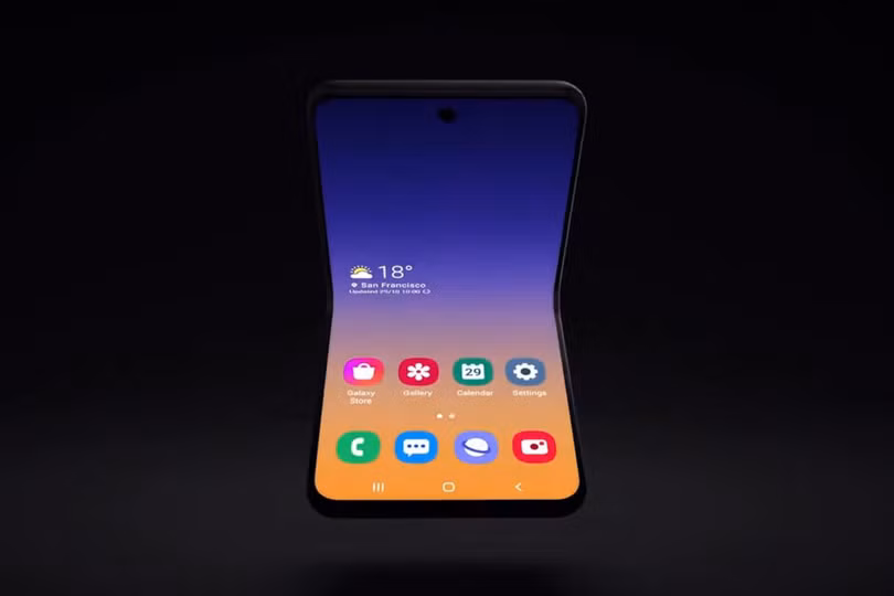 Ảnh dựng Samsung Galaxy Fold 2 Nguồn: Phone Arena