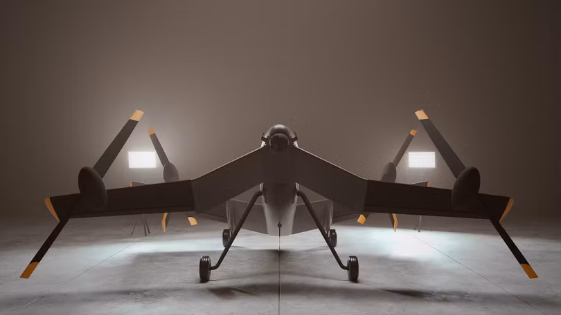 Hệ thống máy bay không người lái STRIX VTOL vũ trang. Ảnh BAE. Systems Australia. Hệ thống máy bay không người lái STRIX VTOL vũ trang. Ảnh BAE. Systems Australia.