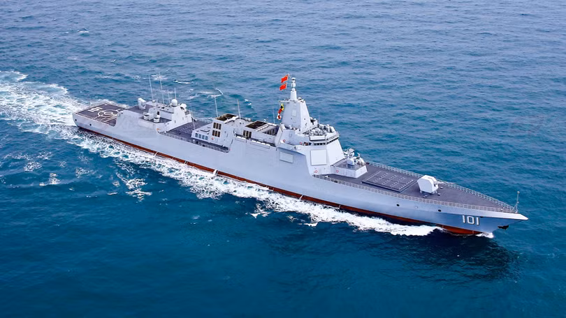 Tàu khu trục Type 055 13 ngàn tấn lớn nhất và tiên tiến nhất của Trung Quốc (Ảnh: Zhihu). Tàu khu trục Type 055 13 ngàn tấn lớn nhất và tiên tiến nhất của Trung Quốc (Ảnh: Zhihu).