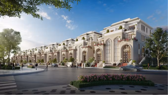27 dinh thự thương mại lớn và đẳng cấp nhất đại đô thị Vạn Phúc City. Ảnh phối cảnh: Van Phuc Group 27 dinh thự thương mại lớn và đẳng cấp nhất đại đô thị Vạn Phúc City. Ảnh phối cảnh: Van Phuc Group