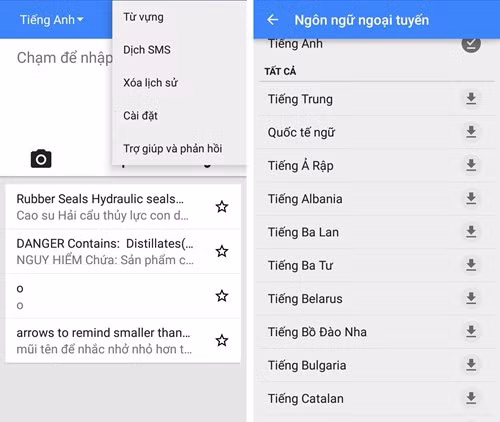 Dịch nhanh văn bản bằng camera trên thiết bị Android ảnh 4 Dịch nhanh văn bản bằng camera trên thiết bị Android ảnh 4