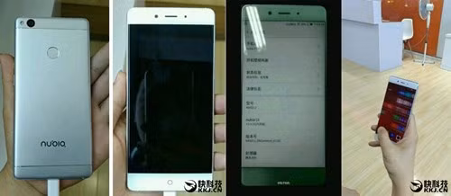 Hình ảnh được cho là của chiếc ZTE Nubia Z11 sắp ra mắt. Hình ảnh được cho là của chiếc ZTE Nubia Z11 sắp ra mắt.