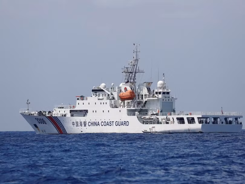 Tàu hải cảnh Trung Quốc liên tiếp đi vào vùng biển quần đảo Senkaku/Điếu Ngư (Ảnh: Dwnews). Tàu hải cảnh Trung Quốc liên tiếp đi vào vùng biển quần đảo Senkaku/Điếu Ngư (Ảnh: Dwnews).