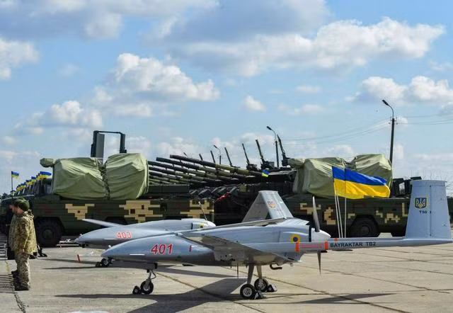 Ukraine năm 2021 đã mua 48 chiếc TB-2 của Thổ Nhĩ Kỳ (Ảnh: Sohu). Ukraine năm 2021 đã mua 48 chiếc TB-2 của Thổ Nhĩ Kỳ (Ảnh: Sohu).