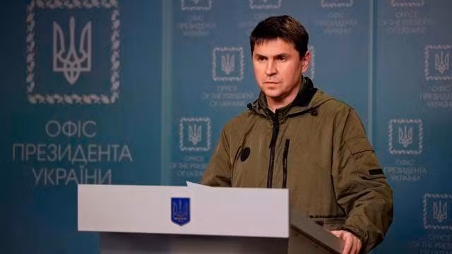 Ông Mykhailo Podolyak, cố vấn của Chánh văn phòng Tổng thống Ukraine, người dẫn đầu đoàn đàm phán Ukraine (Ảnh: newsreadonline). Ông Mykhailo Podolyak, cố vấn của Chánh văn phòng Tổng thống Ukraine, người dẫn đầu đoàn đàm phán Ukraine (Ảnh: newsreadonline).