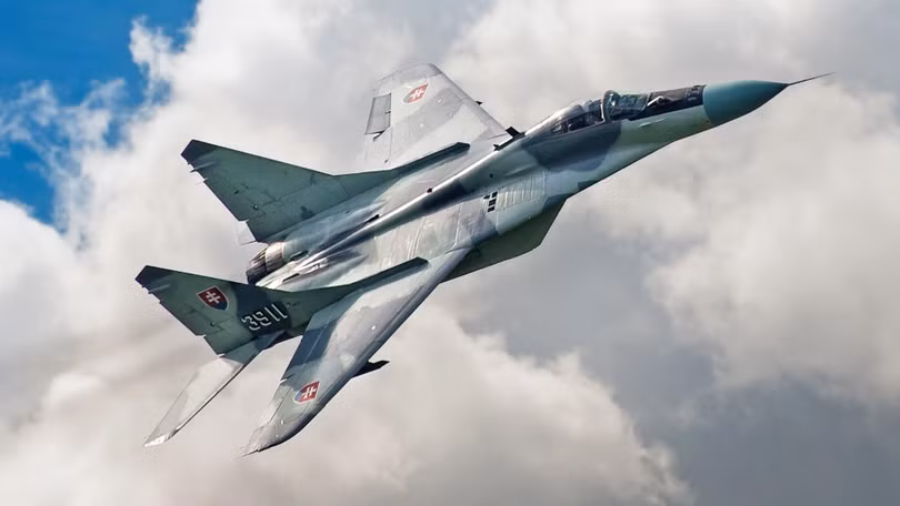 Máy bay MiG-29 của Không quân Slovakia (Ảnh: Thedrive). Máy bay MiG-29 của Không quân Slovakia (Ảnh: Thedrive).