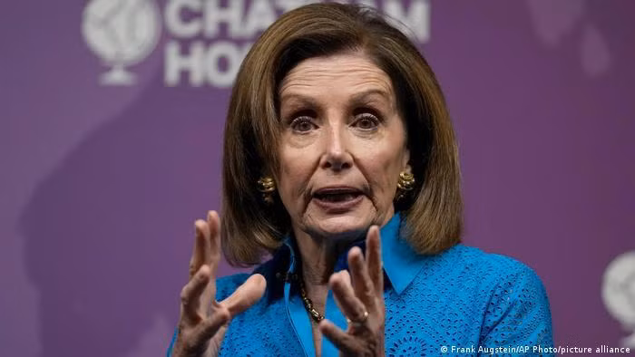 Ngày 29/7, bà Pelosi đã lên đường công du châu Á, nhưng khả năng thăm Đài Loan vẫn còn để ngỏ (Ảnh: AP). Ngày 29/7, bà Pelosi đã lên đường công du châu Á, nhưng khả năng thăm Đài Loan vẫn còn để ngỏ (Ảnh: AP).