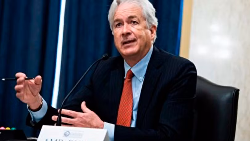 Giám đốc CIA William Burns phát biểu tại Diễn đàn Aspin (Ảnh: AFP).