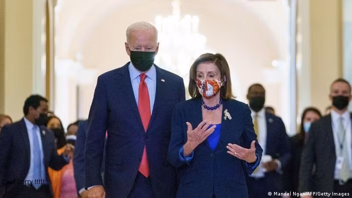 Các nhà phân tích cho rằng ông Biden ủng hộ chuyến thăm Đài Loan của bà Nancy Pelosi (Ảnh: Deutsche Welle). Các nhà phân tích cho rằng ông Biden ủng hộ chuyến thăm Đài Loan của bà Nancy Pelosi (Ảnh: Deutsche Welle).