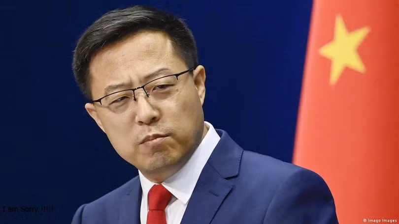 Chiều 19/7, Người phát ngôn Bộ Ngoại giao Trung Quốc Triệu Lập Kiên kịch liệt phản đối chuyến thăm của bà Pelosi (Ảnh: Deutsche Welle) Chiều 19/7, Người phát ngôn Bộ Ngoại giao Trung Quốc Triệu Lập Kiên kịch liệt phản đối chuyến thăm của bà Pelosi (Ảnh: Deutsche Welle)