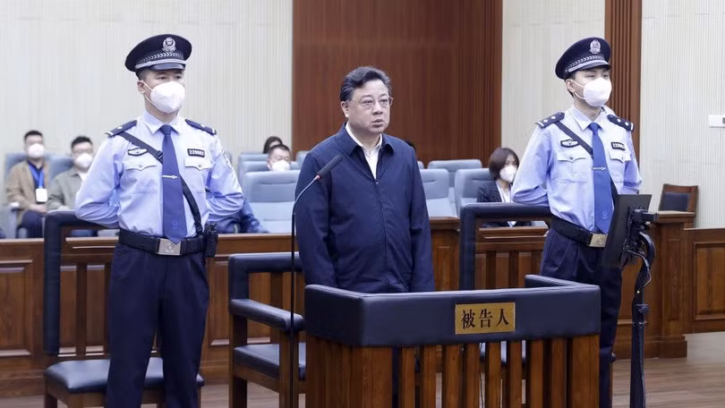 Tôn Lực Quân bị Tòa án Trường Xuân xét xử hôm 8/7 (Ảnh: Xinhua).