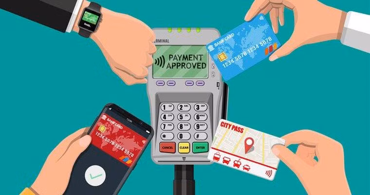 Tùy chọn thanh toán không tiếp xúc giúp các nhà bán lẻ mang đến trải nghiệm thanh toán nhanh hơn và thoải mái hơn. Tùy chọn thanh toán không tiếp xúc giúp các nhà bán lẻ mang đến trải nghiệm thanh toán nhanh hơn và thoải mái hơn.