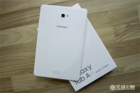 Cận cảnh máy tính bảng Samsung Galaxy A 2016 hỗ trợ S Pen