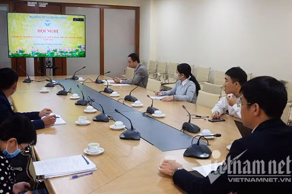 Hội nghị tập huấn về công tác kiểm soát thủ tục hành chính (TTHC) của Bộ trong năm 2021. Ảnh: Trọng Đạt Hội nghị tập huấn về công tác kiểm soát thủ tục hành chính (TTHC) của Bộ trong năm 2021. Ảnh: Trọng Đạt