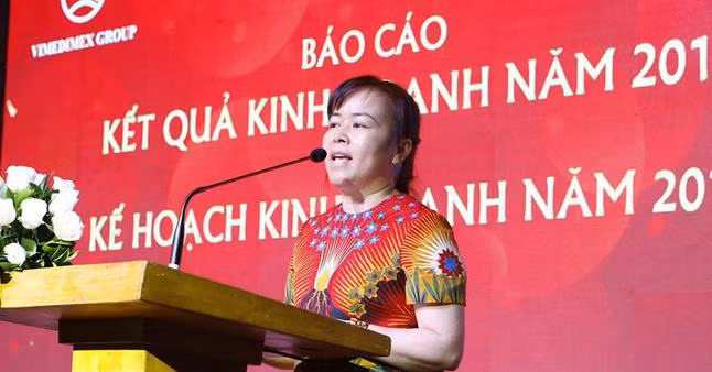 Bà Nguyễn Thị Loan - Chủ tịch HĐQT Vimedimex. (Ảnh: D.X)