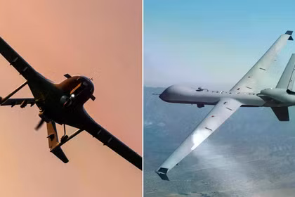 Mặc dù cả hai đều là UAV chiến đấu tầm trung, có khả năng hoạt động bền bỉ trong thời gian dài, nhưng chúng khác biệt đáng kể về kích thước, hỏa lực, thời gian hoạt động, chi phí và nhiệm vụ. Ảnh: IE.