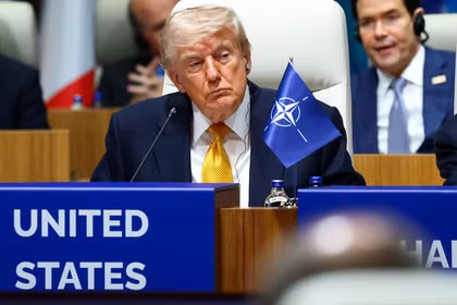 Tổng thống Mỹ Donald Trump ngày 8/7 tuyên bố thỏa thuận ngừng bắn tạm thời giữa Washington và Tehran "đã kết thúc". Ảnh: Reuters.