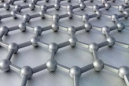 Hình ảnh 3D mô phỏng cấu trúc graphene. Ảnh minh họa: Getty.