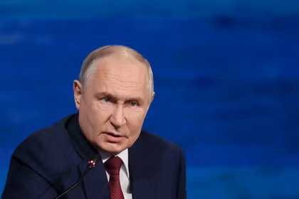 Tổng thống Nga Vladimir Putin. Ảnh: Reuters.