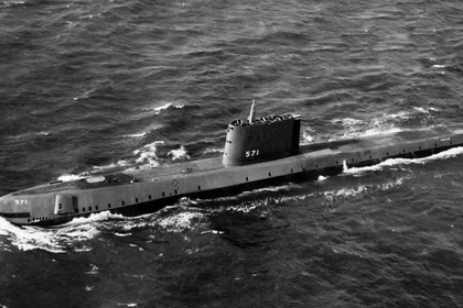 Tàu ngầm hạt nhân USS Nautilus của Hải quân Mỹ. Ảnh: Wiki.