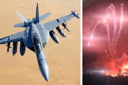 EA-18G đóng vai trò trung tâm trong việc phá hủy hệ thống tên lửa phòng không của Venezuela. Ảnh: MW.