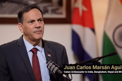 Đại sứ Cuba tại Ấn Độ, ông Juan Carlos Marsan Aguilera. Ảnh: RT.