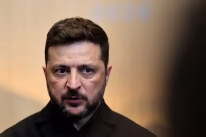 Tổng thống Ukraine Volodymyr Zelensky. Ảnh: Getty.