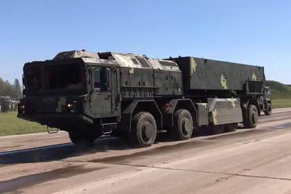 Hệ thống tên lửa Sapsan. Ảnh: Militarnyi.