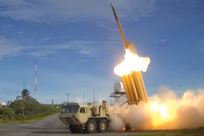 Mỹ đã sử dụng hơn 200 tên lửa THAAD để bảo vệ Israel trước các đòn tấn công của Iran. Ảnh: Getty.