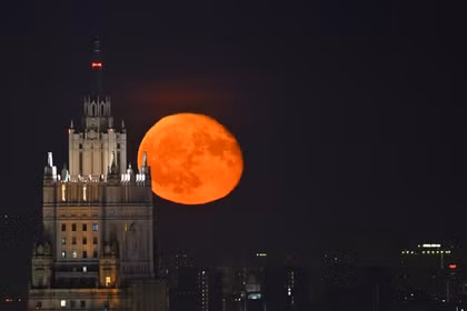 Tòa nhà Bộ Ngoại giao Nga ở Moscow. Ảnh: RT.