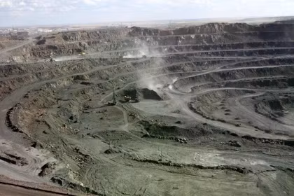 Mỏ Bayan Obo ở khu tự trị Nội Mông, chứa 100 triệu tấn trữ lượng đất hiếm, đã đóng vai trò xương sống của ngành công nghiệp đất hiếm Trung Quốc trong nhiều thập kỷ. Ảnh: Getty.