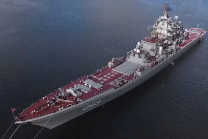 Tuần dương hạm chạy bằng năng lượng hạt nhân lớp Kirov của Hải quân Nga. Ảnh: MW.