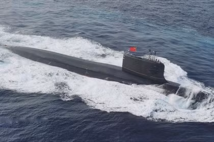 Tàu ngầm tấn công chạy bằng năng lượng hạt nhân lớp Type 093B của Hải quân Quân Giải phóng Nhân dân Trung Quốc. Ảnh: MW.