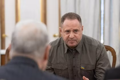Cựu chánh văn phòng của Tổng thống Ukraine Volodymyr Zelensky, ông Andrey Yermak. Ảnh: Getty.