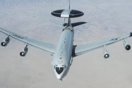 Máy bay AWACS E-3 Sentry của Không quân Mỹ. Ảnh: MW.