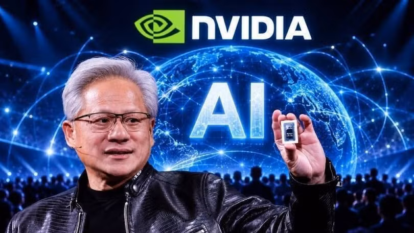 Jensen Huang lên tiếng bác bỏ có quan hệ với gián điệp Trung Quốc và khẳng định không vi phạm quy định xuất khẩu chip AI sang Trung Quốc. Ảnh: Zaobao.