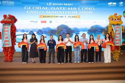 Giải marathon 15.000 runner: Câu trả lời sớm cho bài toán kinh doanh của nhà phố bên vịnh Hạ Long