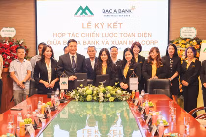 Xuân Mai Corp và BAC A BANK ký kết hợp tác chiến lược toàn diện, hướng tới phát triển bền vững 