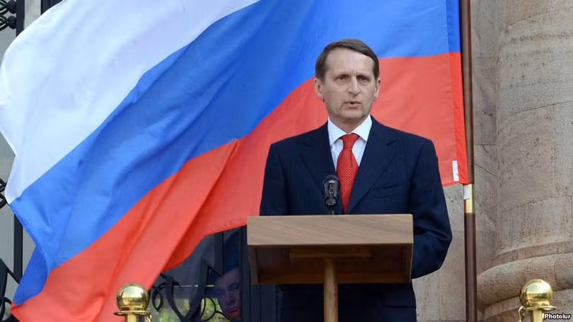 Ông Sergei Naryshkin - Tân Giám đốc Cơ quan tình báo đối ngoại Nga.