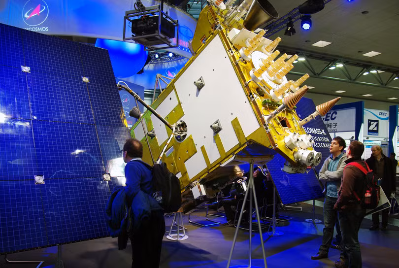 Thành phần của hệ thống GLONASS (ảnh minh họa).