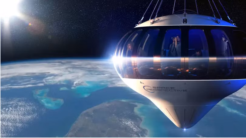Hành khách sẽ lơ lửng trong tầng bình lưu trên Spaceship Neptune (Ảnh: Gizmodo) Hành khách sẽ lơ lửng trong tầng bình lưu trên Spaceship Neptune (Ảnh: Gizmodo)