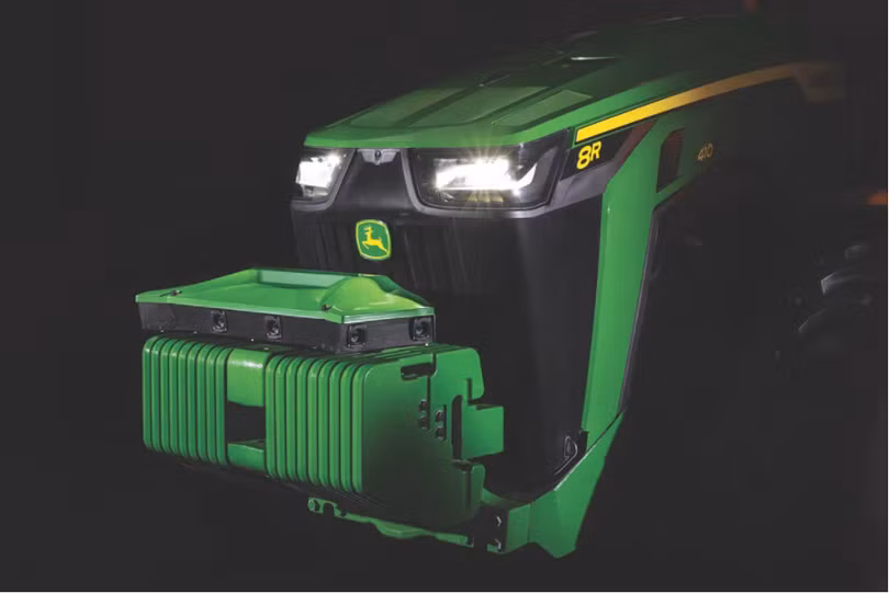 John Deere 8R được trang bị camera 360 (Ảnh: The Verge) John Deere 8R được trang bị camera 360 (Ảnh: The Verge)