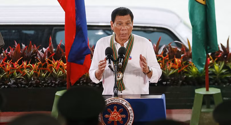 Ông Duterte.