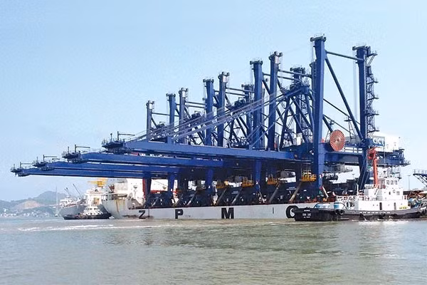 Chỉ trong 6 tháng đầu năm, cảng Quảng Ninh đã có lợi nhuận 26,6 tỷ đồng.Ảnh:CVHHQN